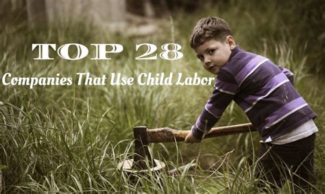 does louis vuitton use child labor